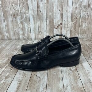 Cole Haan Aiden horse it loafer black leather Mens 10